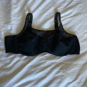 Black Mesh Bra
